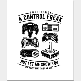 control freak game Posters and Art